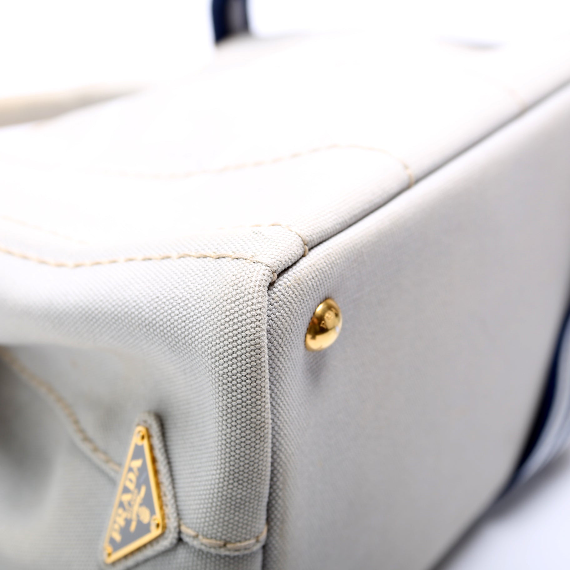 Canapa Canvas Small Tote Grey