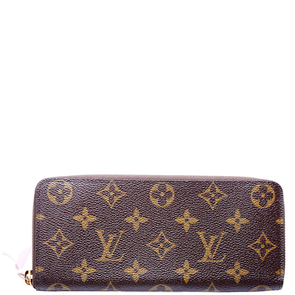 Clemence Wallet Monogram Pink