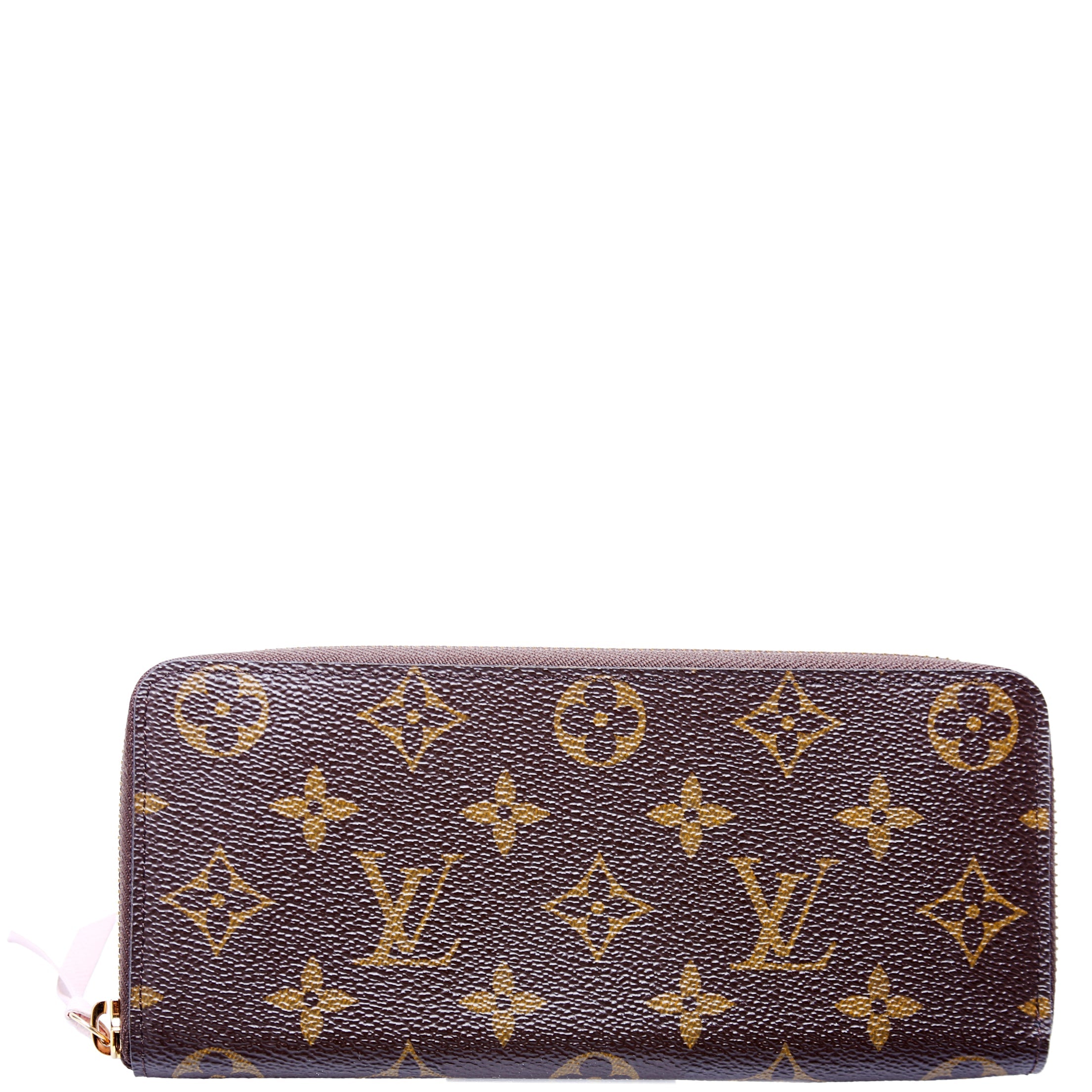 Clemence Wallet Monogram Pink