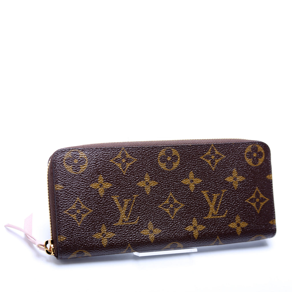 Clemence Wallet Monogram Pink