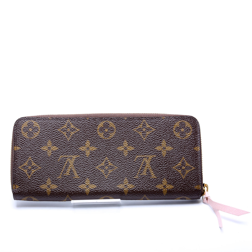 Clemence Wallet Monogram Pink