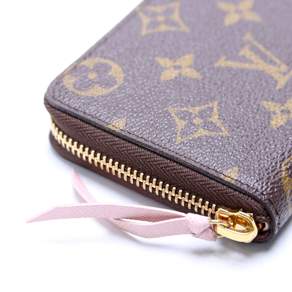Clemence Wallet Monogram Pink