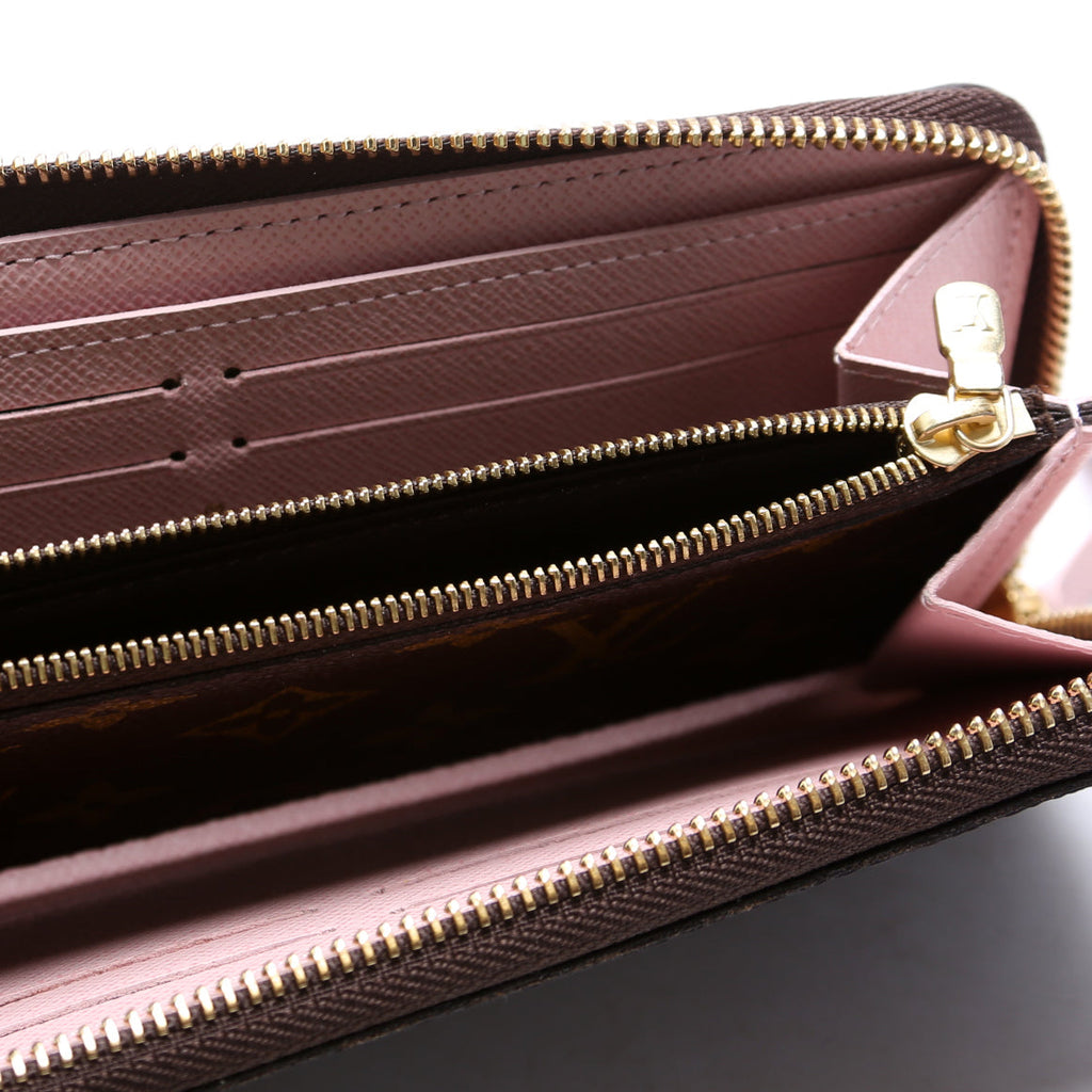 Clemence Wallet Monogram Pink