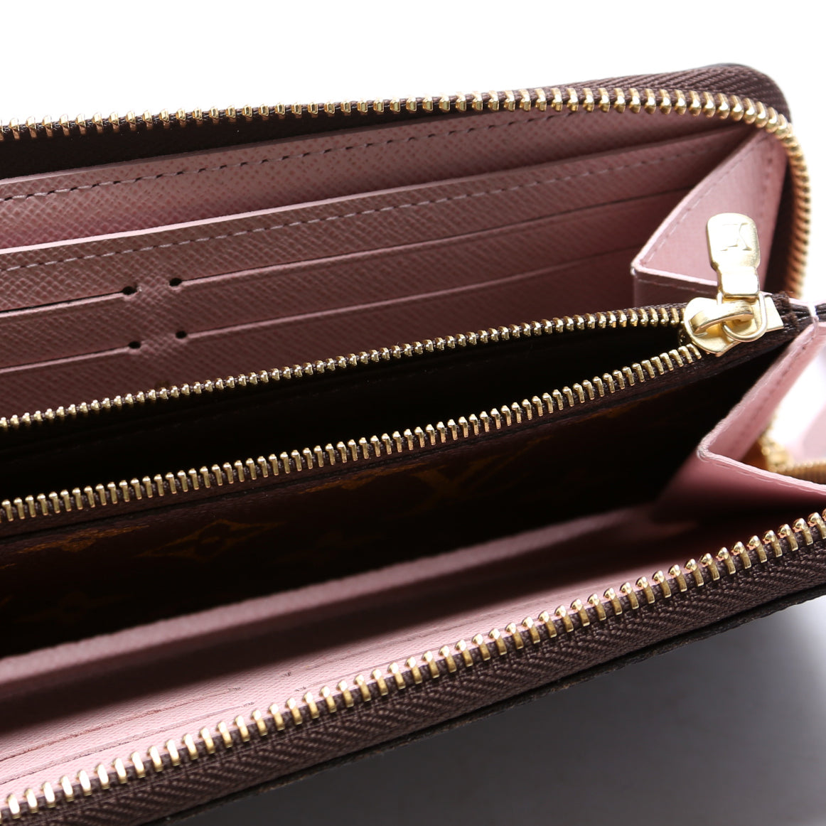 Clemence Wallet Monogram Pink