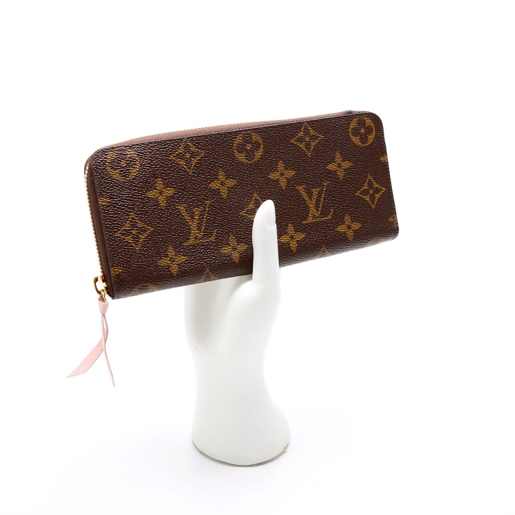 Clemence Wallet Monogram Pink