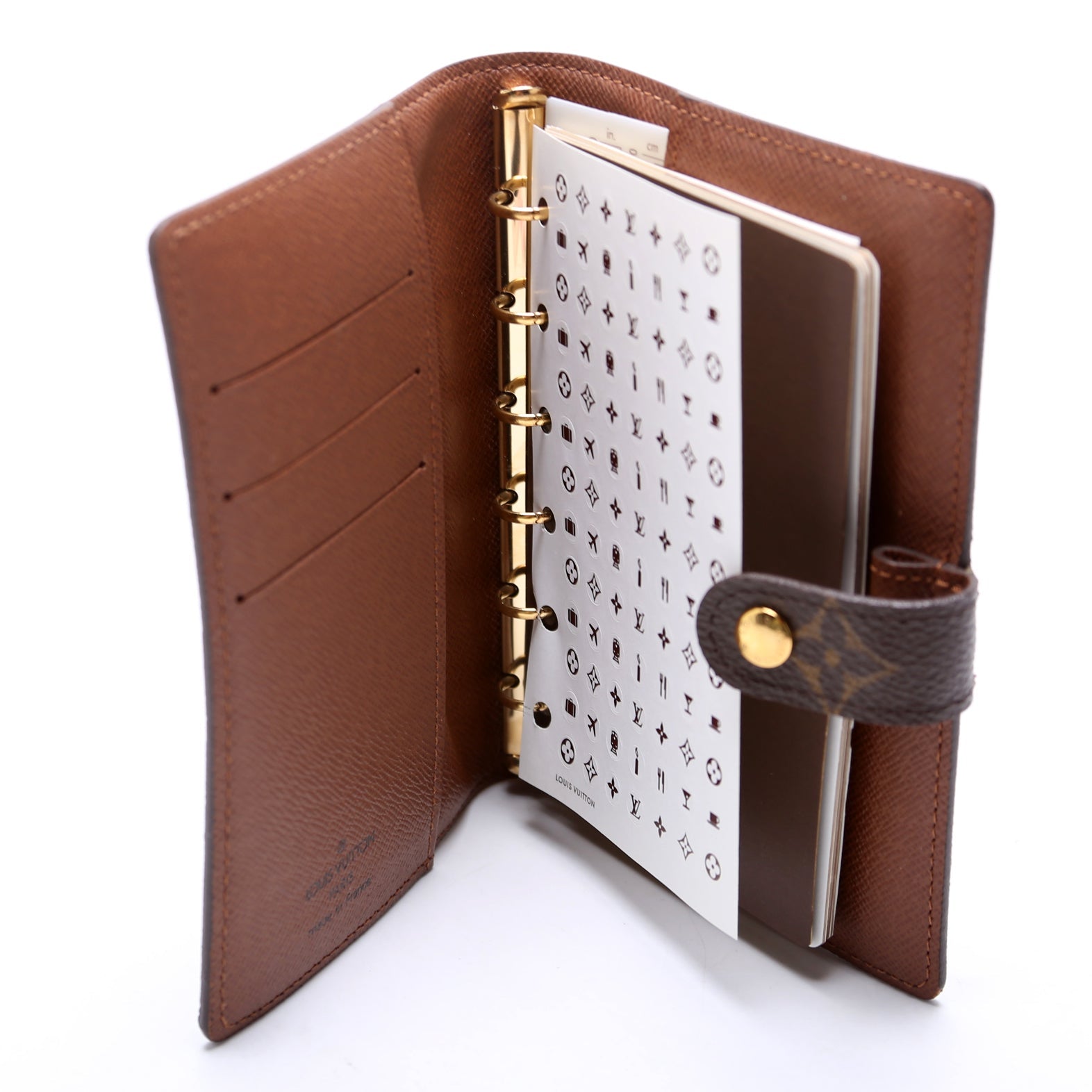 Agenda Small Ring Monogram
