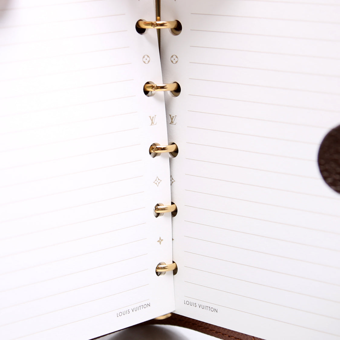 Agenda Small Ring Monogram