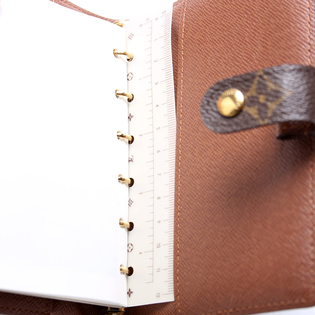 Agenda Small Ring Monogram