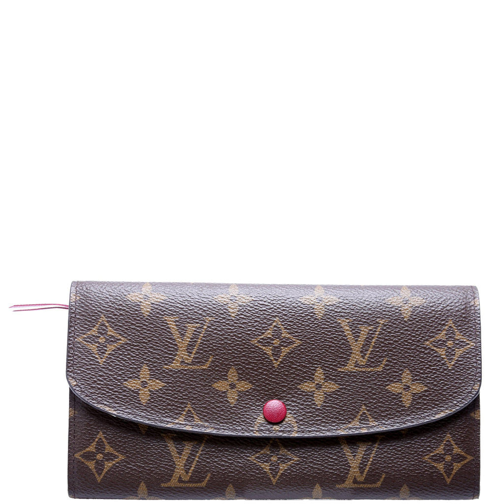 Emilie Wallet Monogram Newer Berry