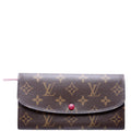 Emilie Wallet Monogram Newer Berry