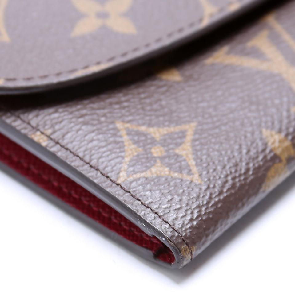Emilie Wallet Monogram Newer Berry
