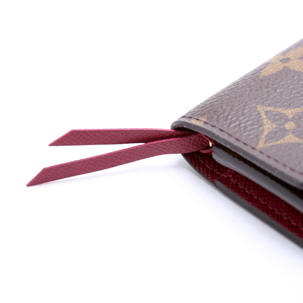Emilie Wallet Monogram Newer Berry