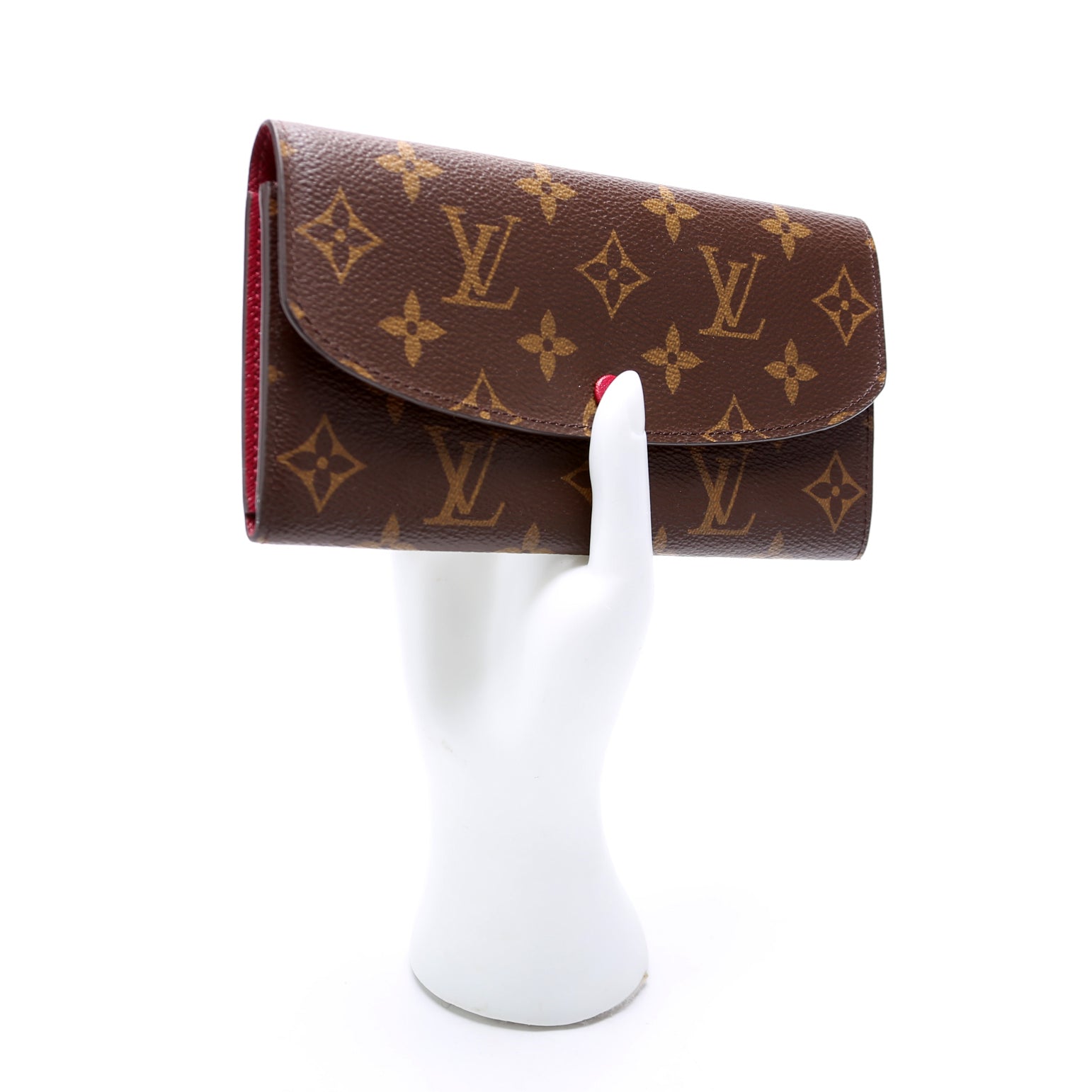 Emilie Wallet Monogram Newer Berry