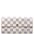 Sarah Wallet Damier Azur