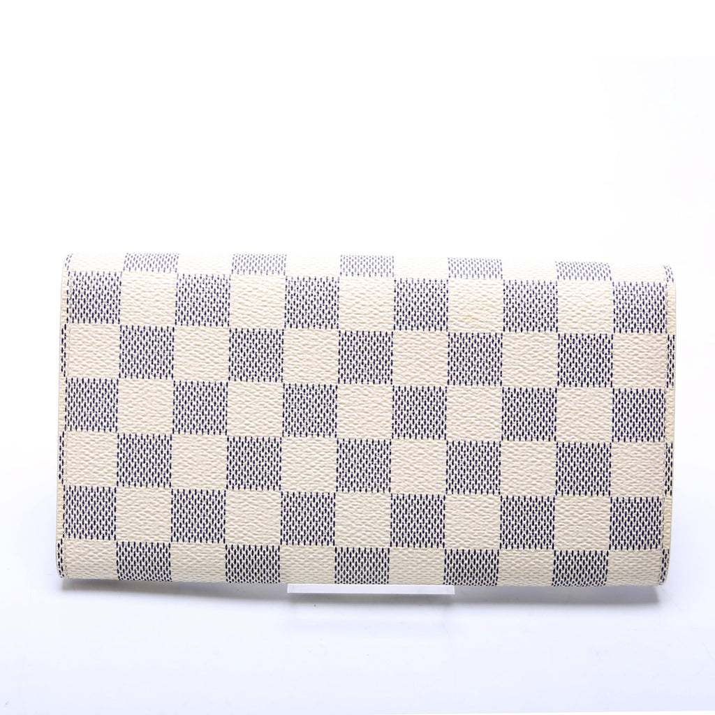 Sarah Wallet Damier Azur
