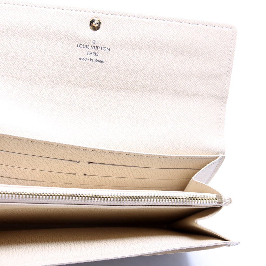 Sarah Wallet Damier Azur