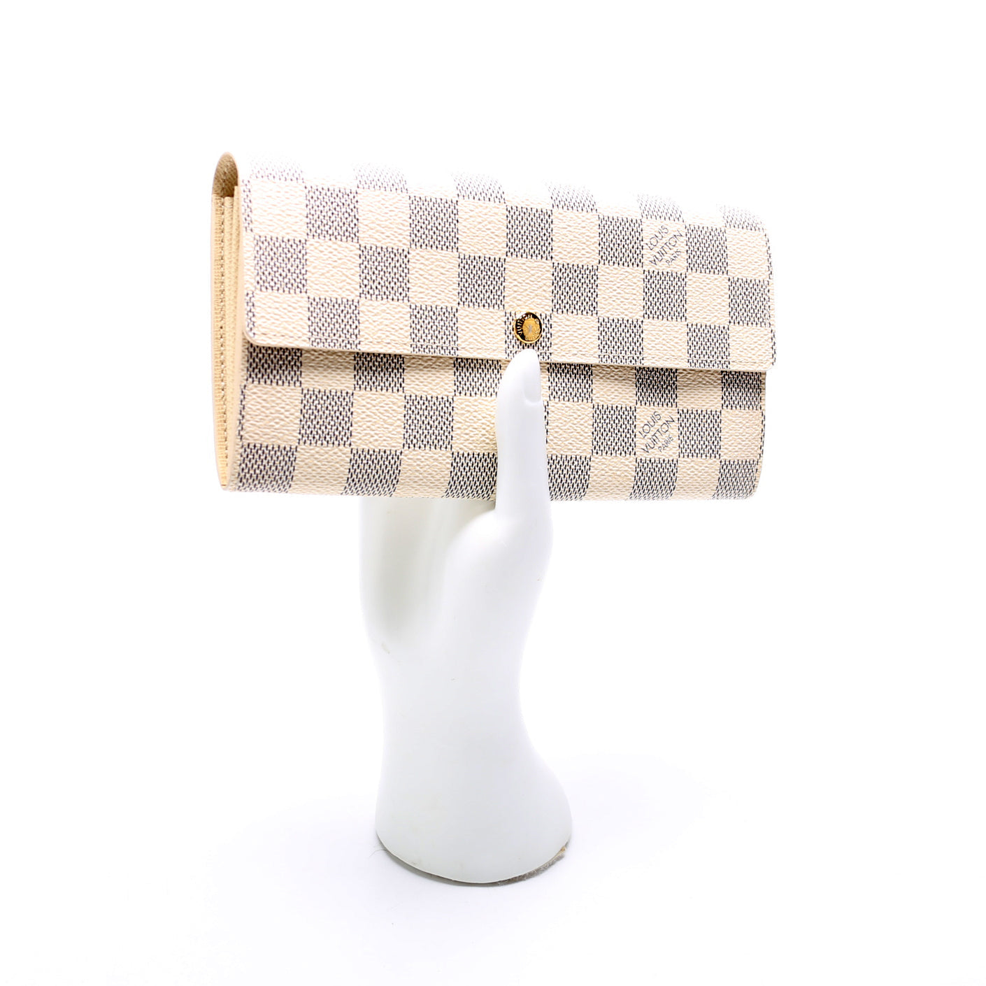 Sarah Wallet Damier Azur