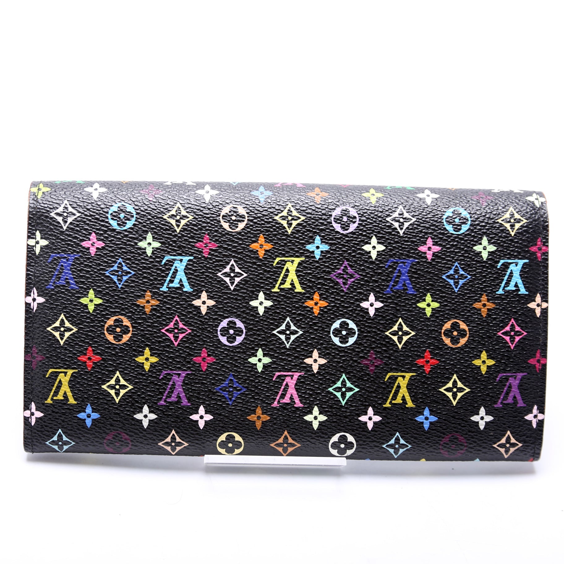 Sarah Wallet Multicolor Black