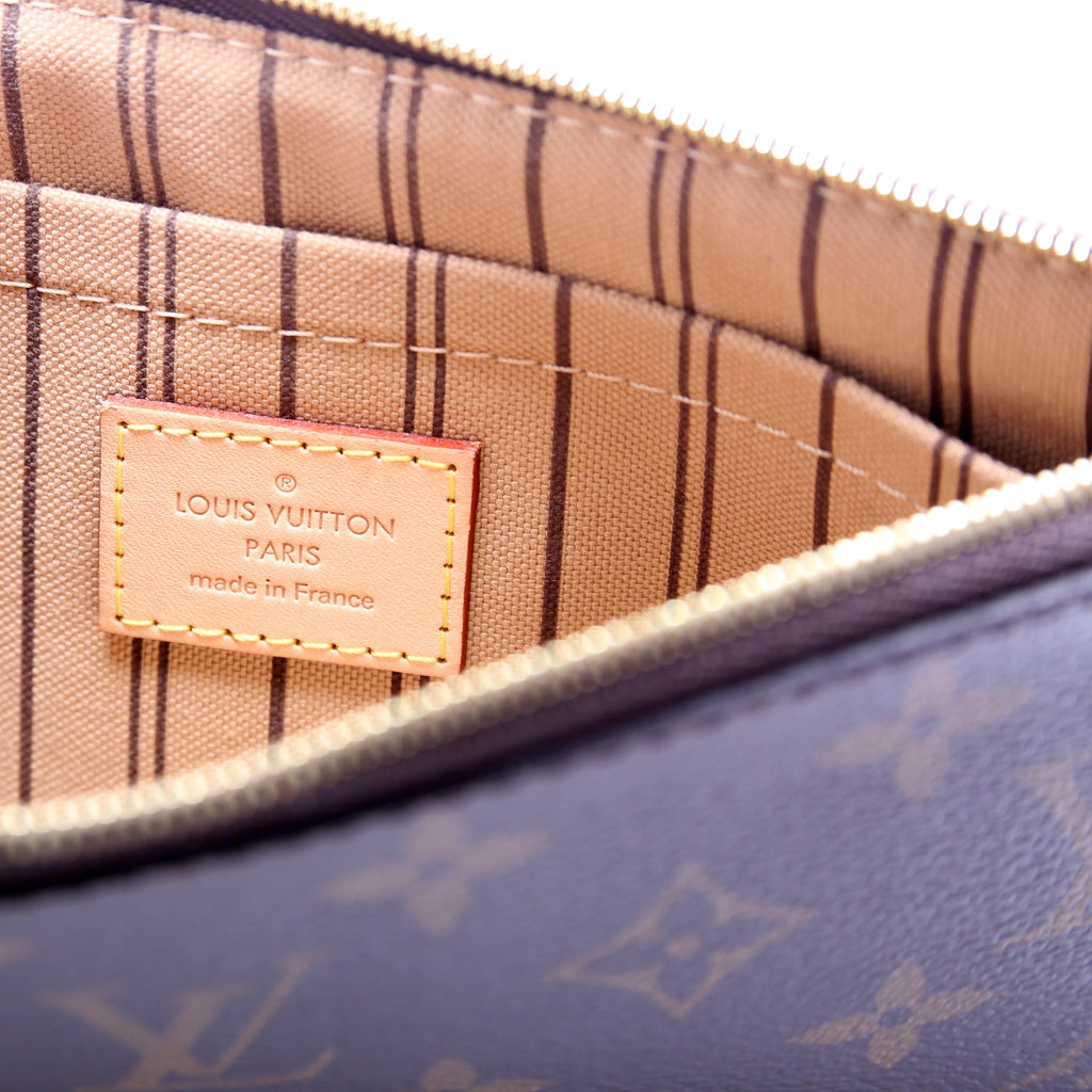 Pochette Only Monogram Neverfull Beige