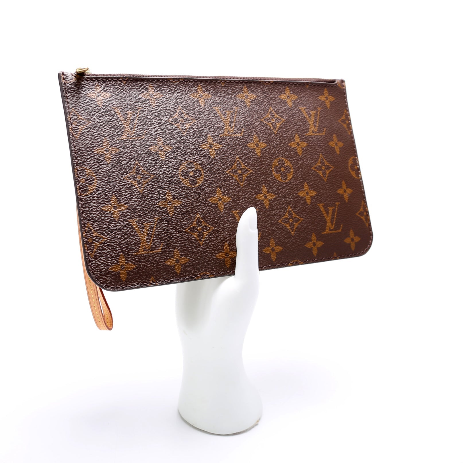 Pochette Only Monogram Neverfull Beige