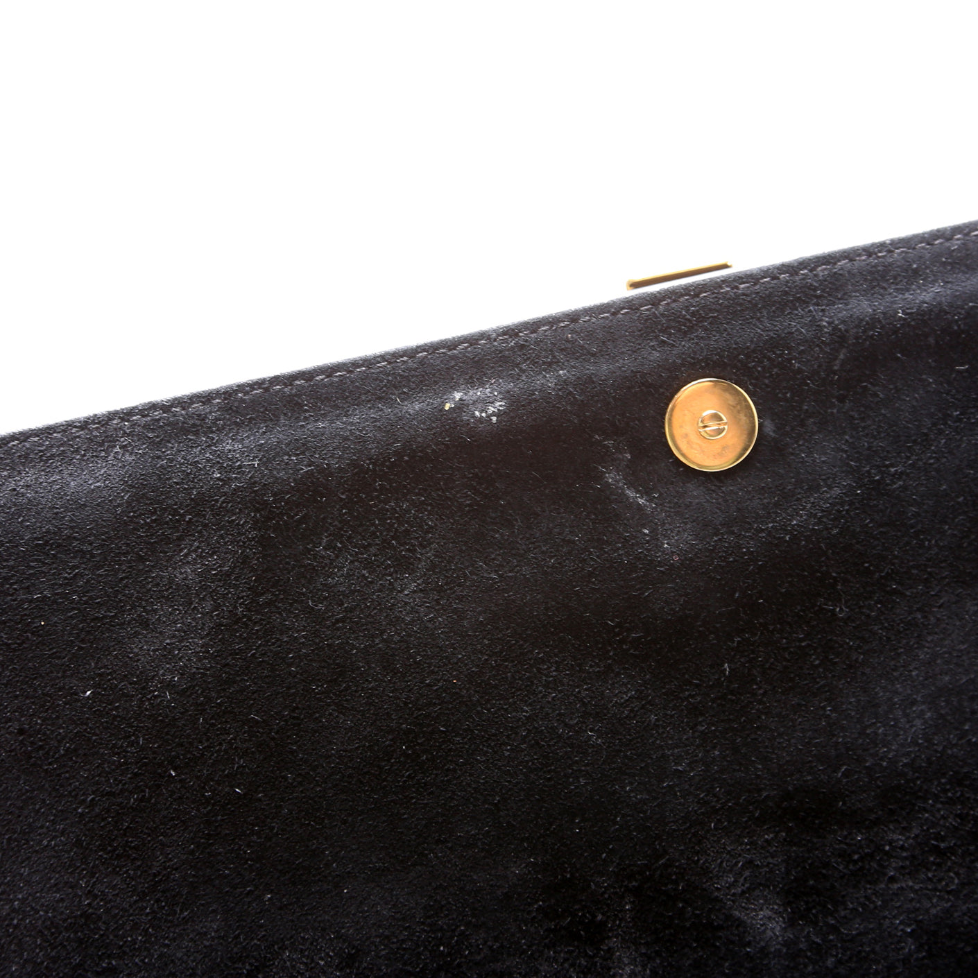 Classic Y Ligne Clutch Smooth Leather Black