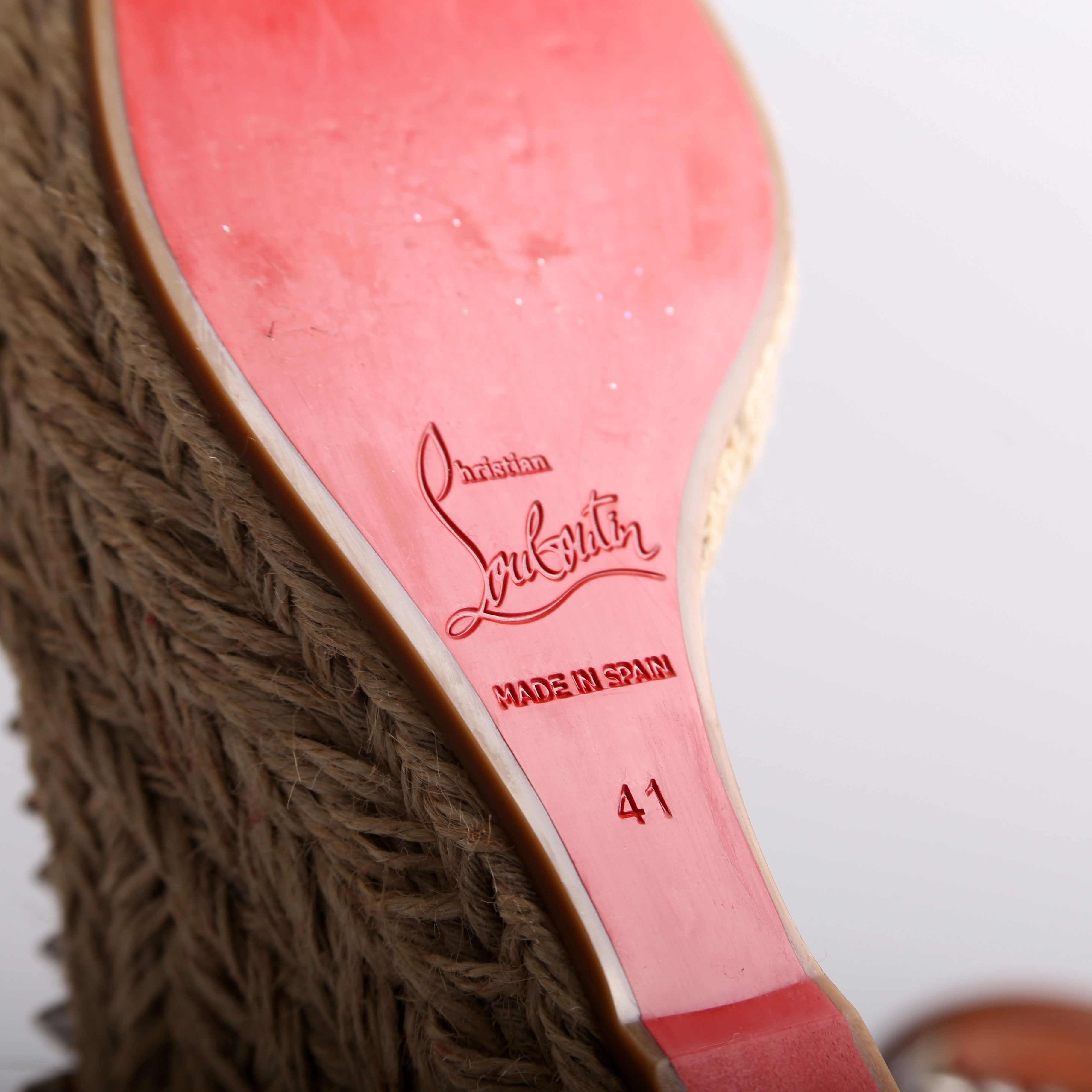 Malfadina 120 Espadrille Wedges Size 41