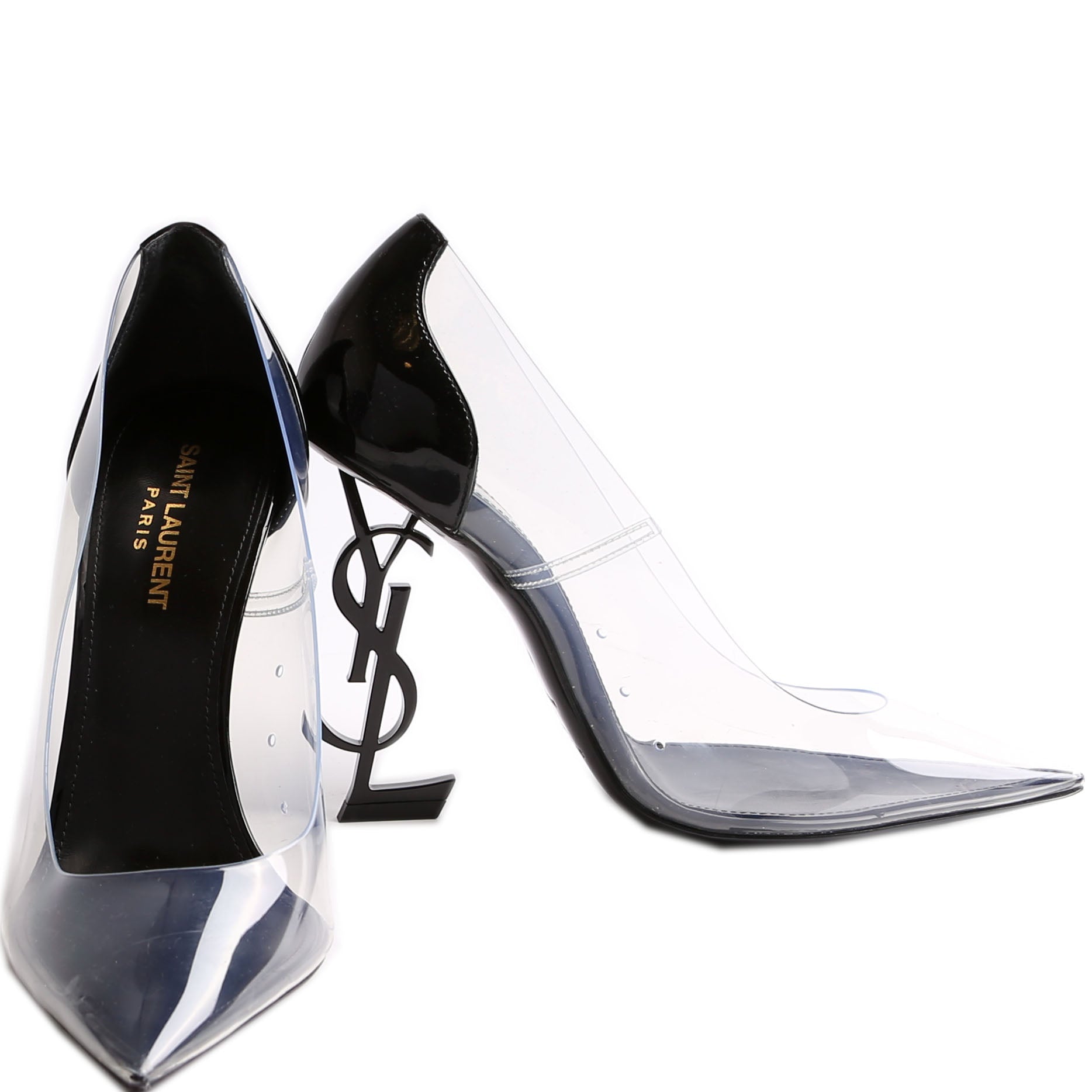 SAINT LAURENT Opyum Pumps PVC Size 39