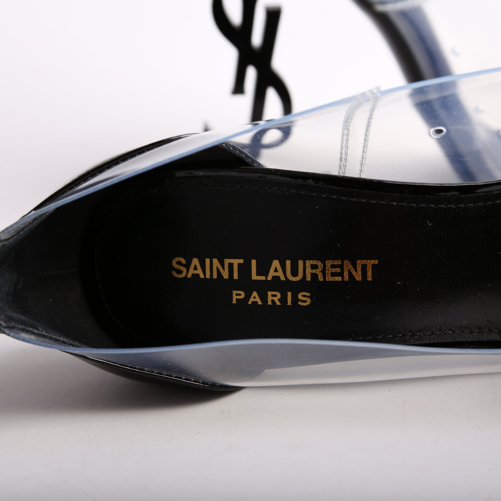 SAINT LAURENT Opyum Pumps PVC Size 39