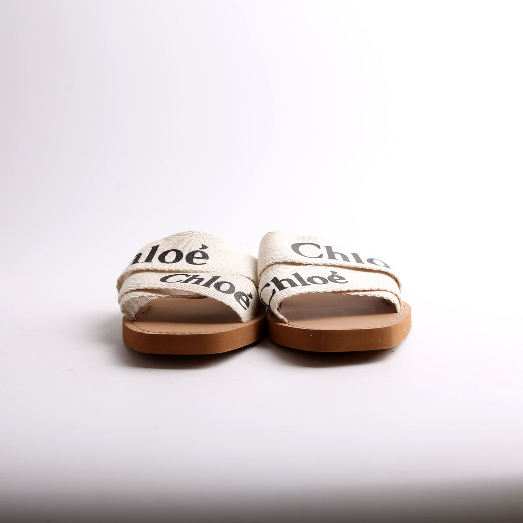 Woody Flat Mules Size 40