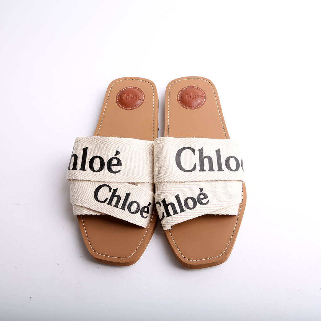 Woody Flat Mules Size 40