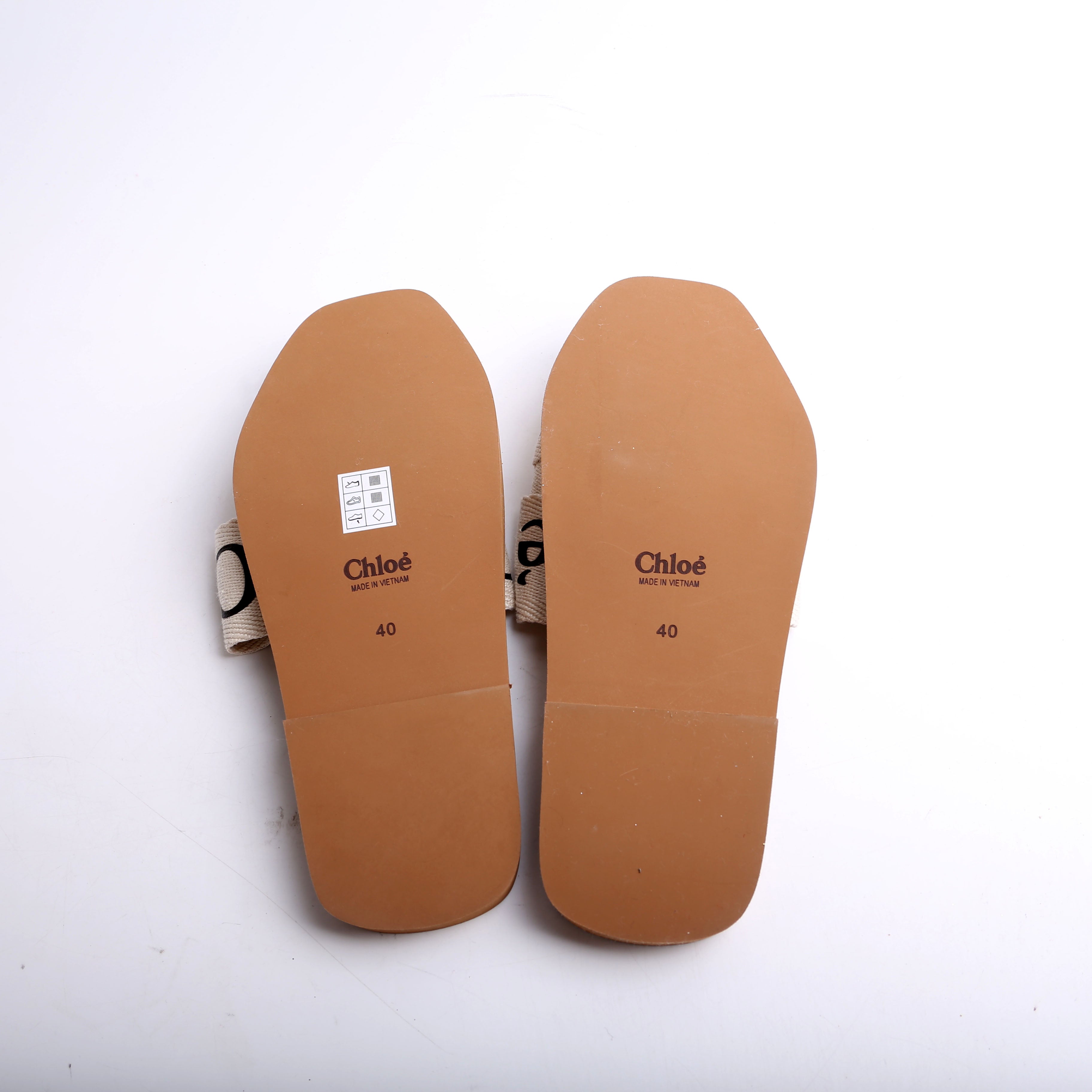 Woody Flat Mules Size 40
