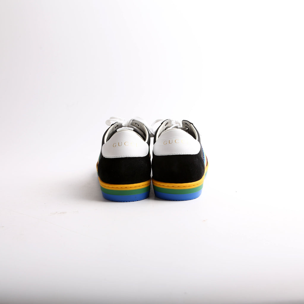 Gucci 552969 Rainbow Sneakers Size 36