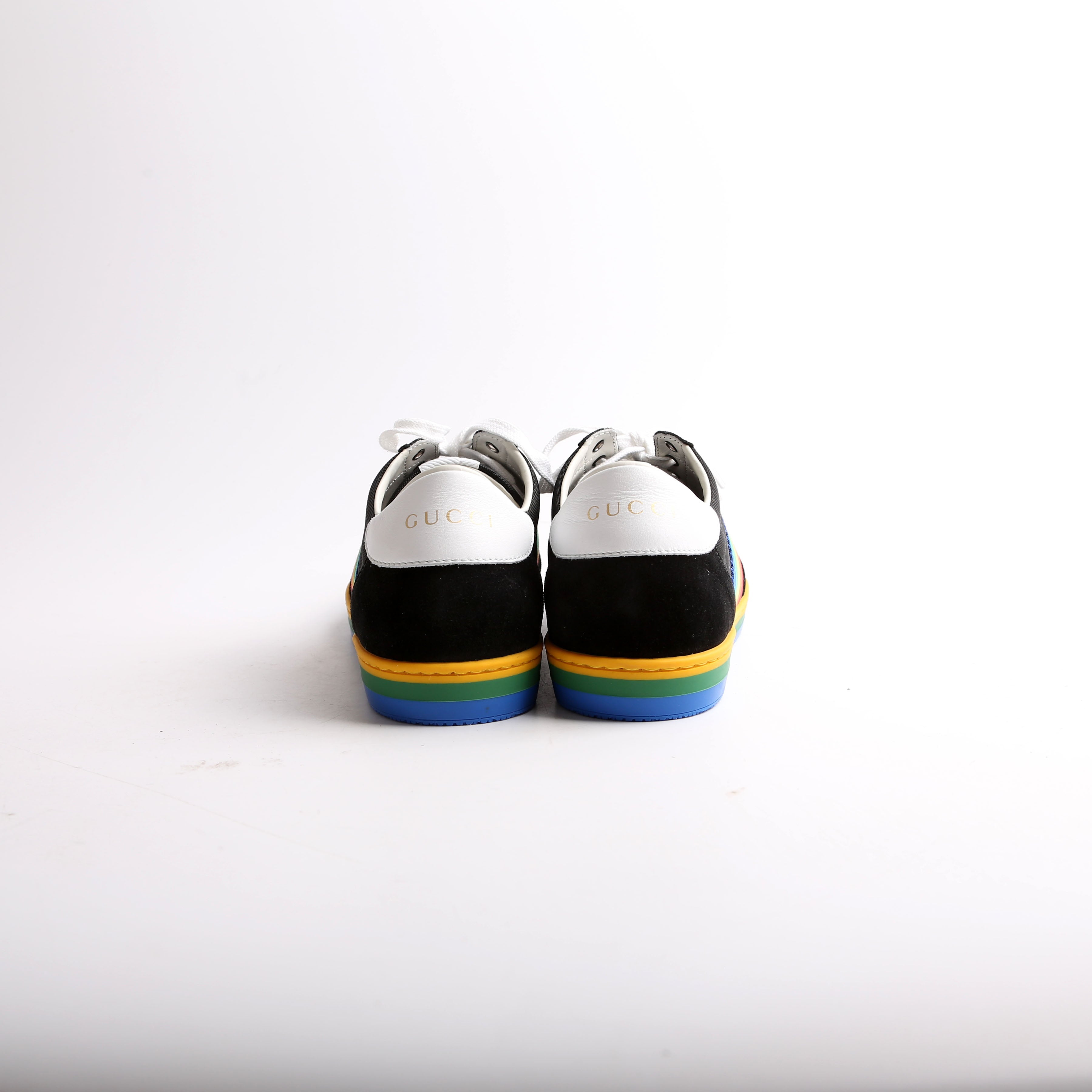 Gucci 552969 Rainbow Sneakers Size 36