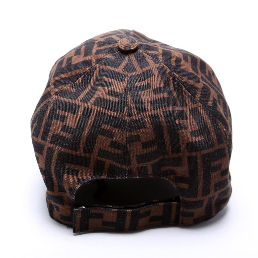 FXQ768 Baseball Cap Hat Size 58 Brown/Black