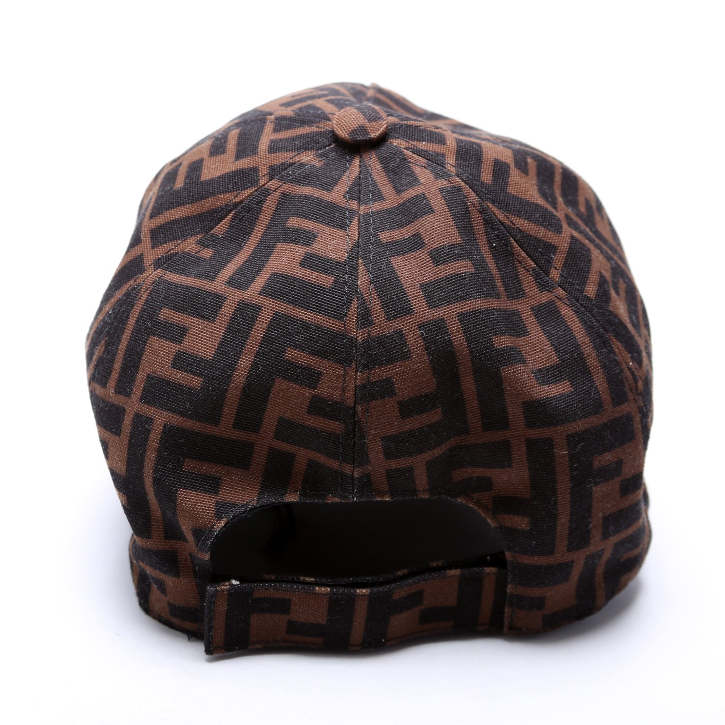 FXQ768 Baseball Cap Hat Size 58 Brown/Black