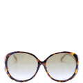 GG0226SK Oversized Sunglasses Brown/Gold