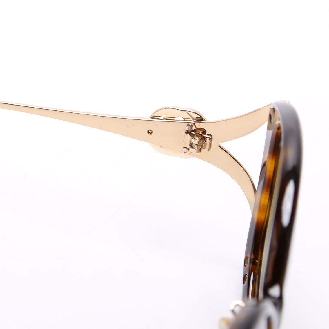 GG0226SK Oversized Sunglasses Brown/Gold