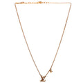LV Iconic With Crystals Necklace Gold
