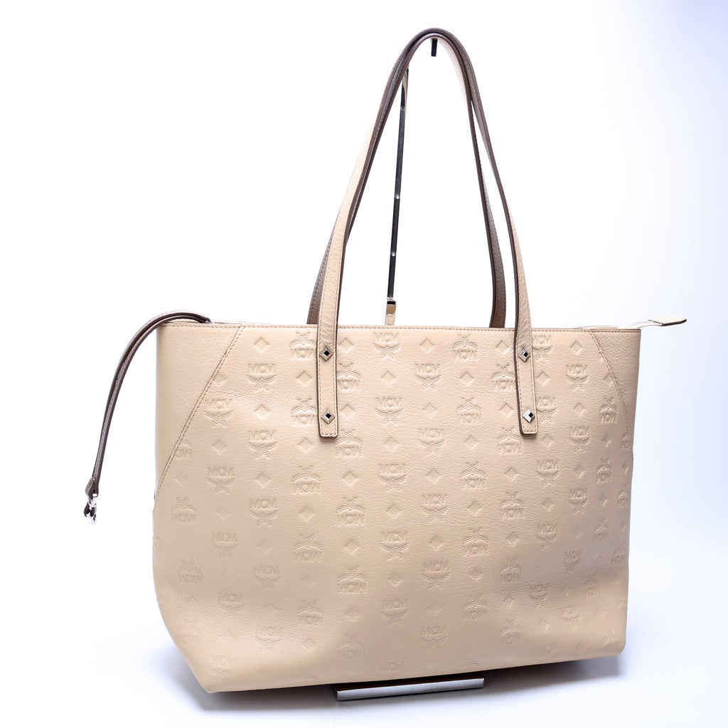 Klara Medium Shopper Tote Ottomar Calfskin Tan