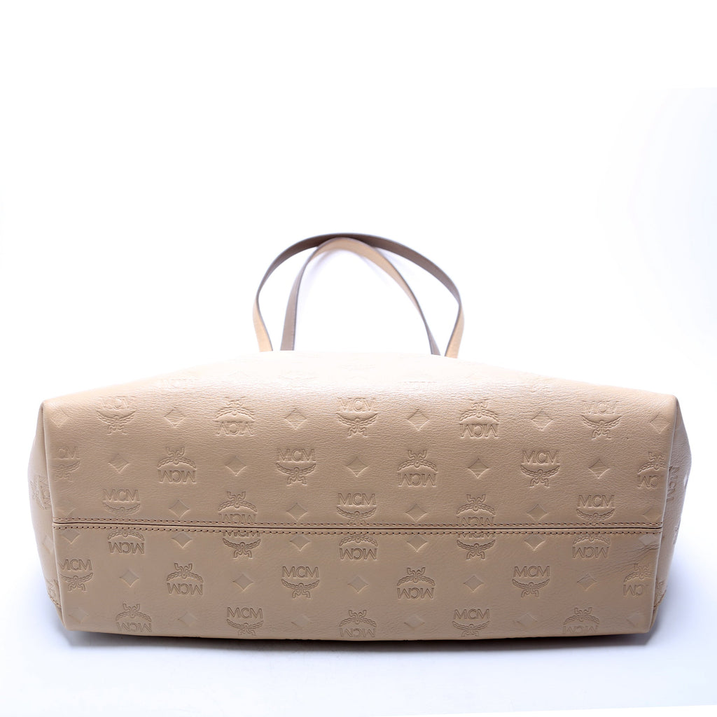Klara Medium Shopper Tote Ottomar Calfskin Tan