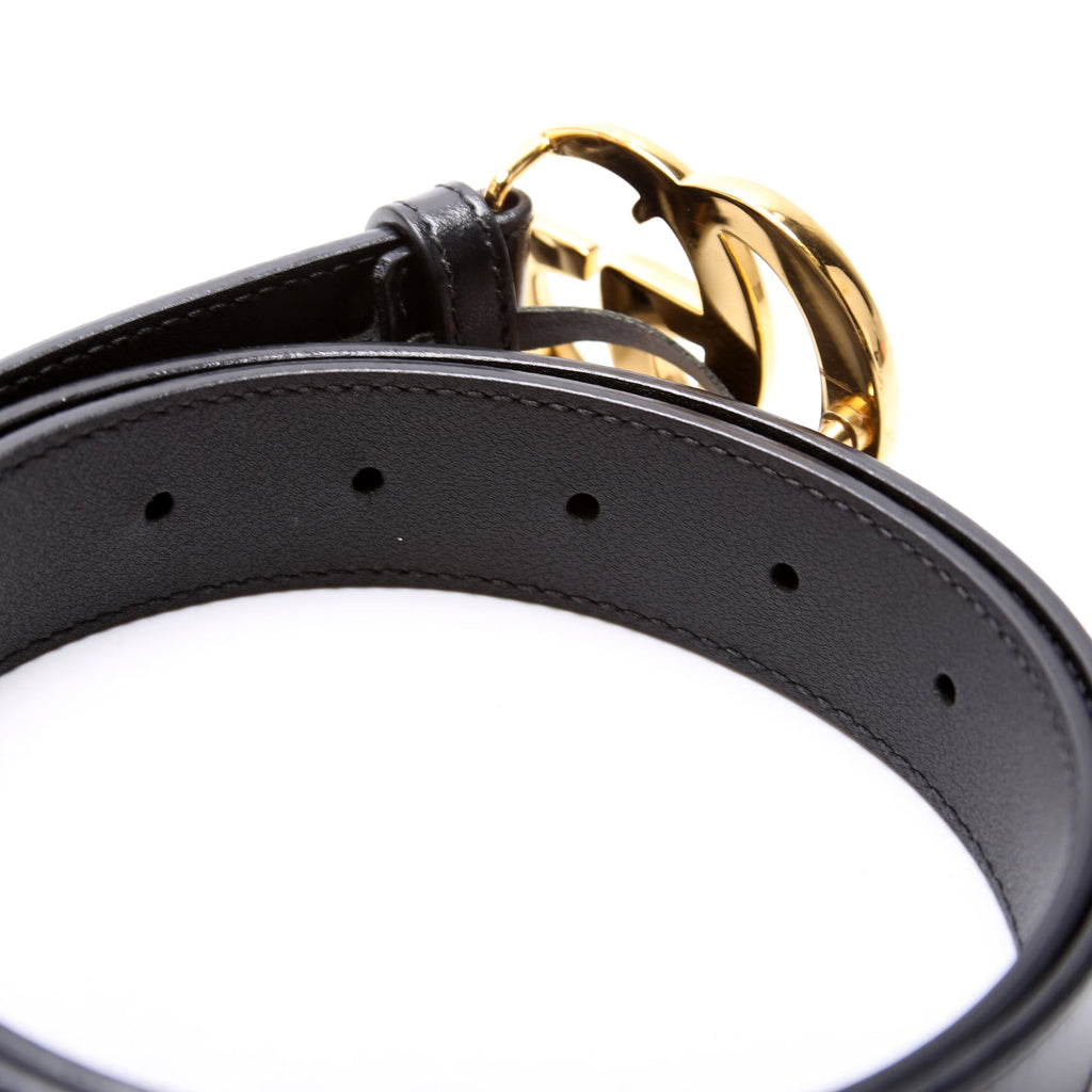 414516 GG Marmont Belt Size 85/34 Black