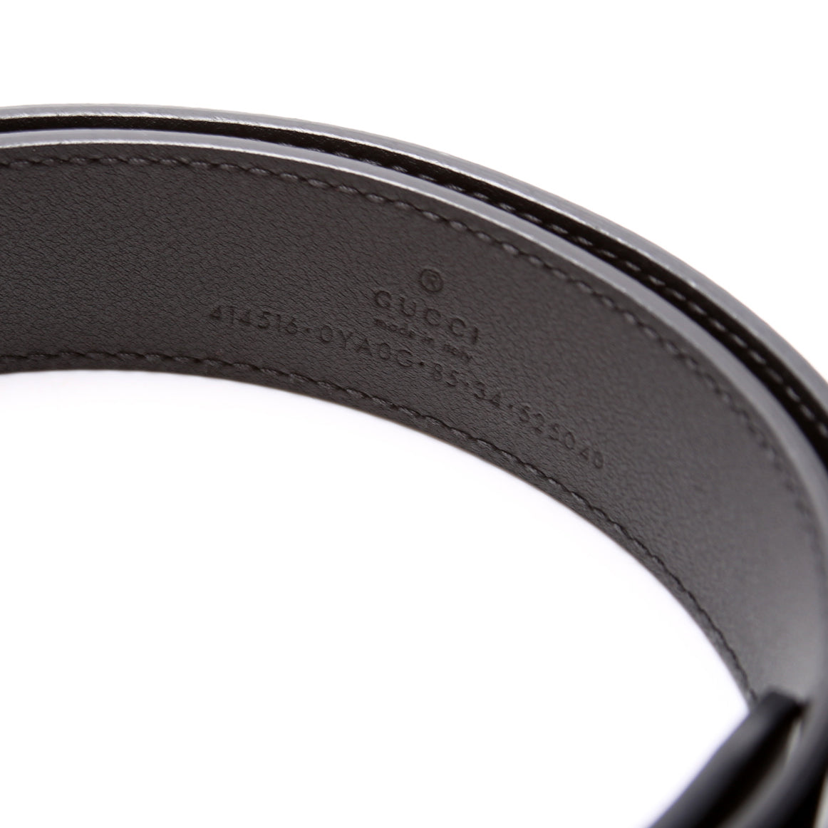 414516 GG Marmont Belt Size 85/34 Black