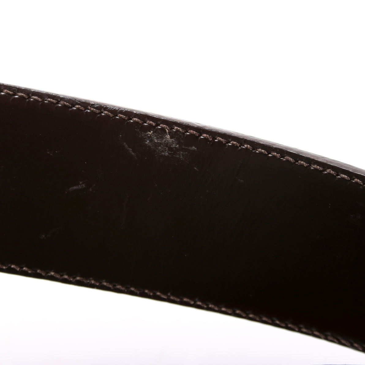 114984 Web Canvas Interlocking G Belt Size 105/42 Brown/Multi
