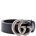 406831 GG Marmont Belt Size 80/32 Black