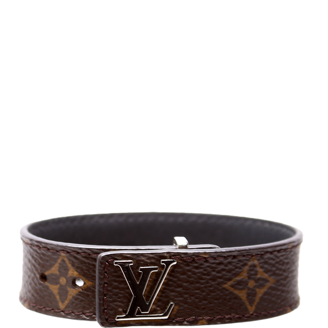 LV Slim Monogram Bracelet Size 19