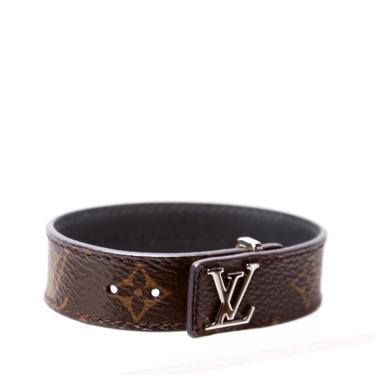 LV Slim Monogram Bracelet Size 19