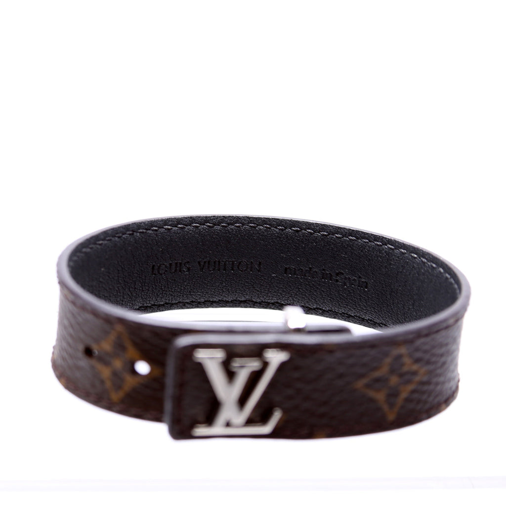 LV Slim Monogram Bracelet Size 19