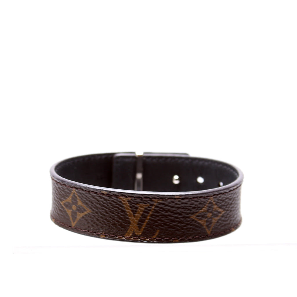 LV Slim Monogram Bracelet Size 19
