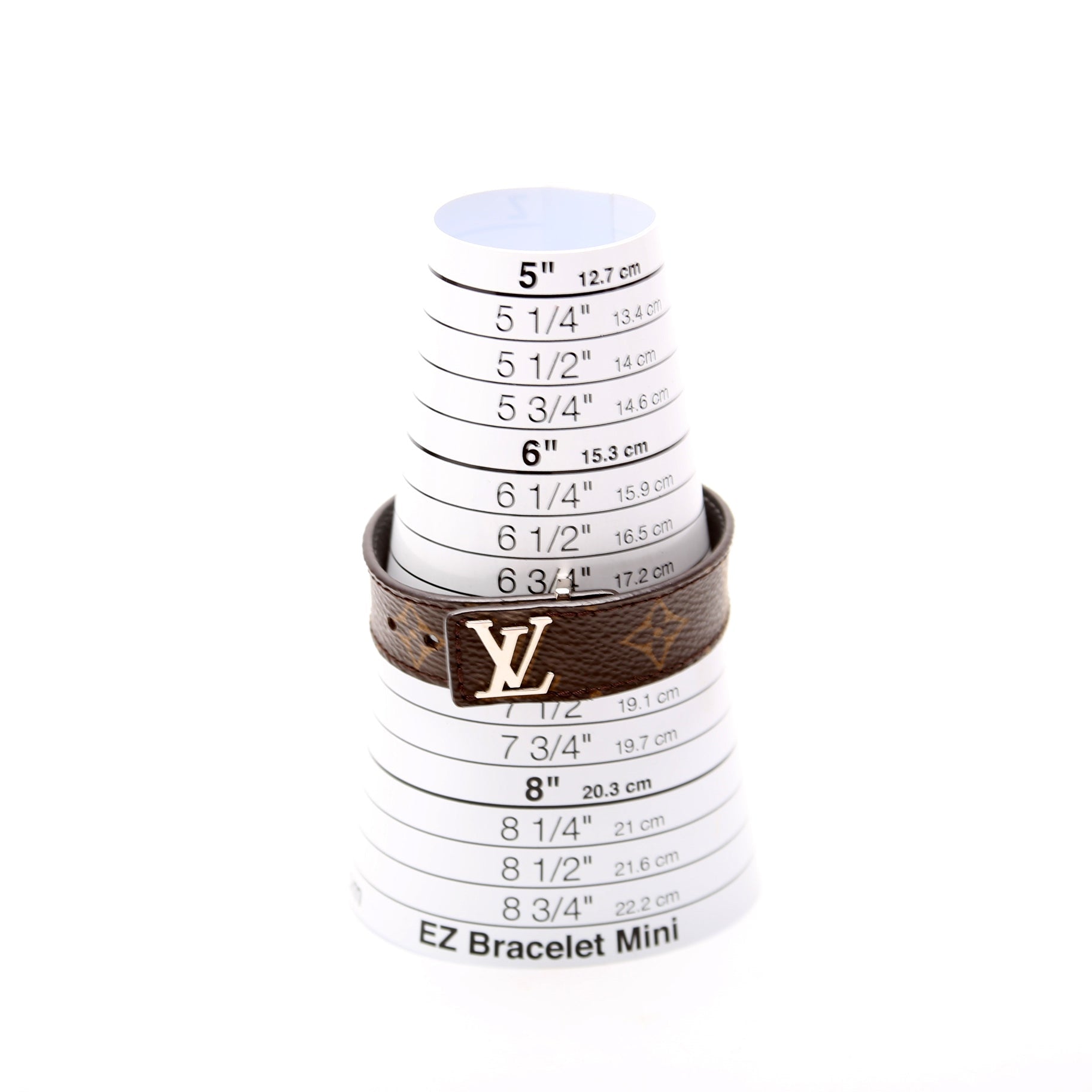 LV Slim Monogram Bracelet Size 19