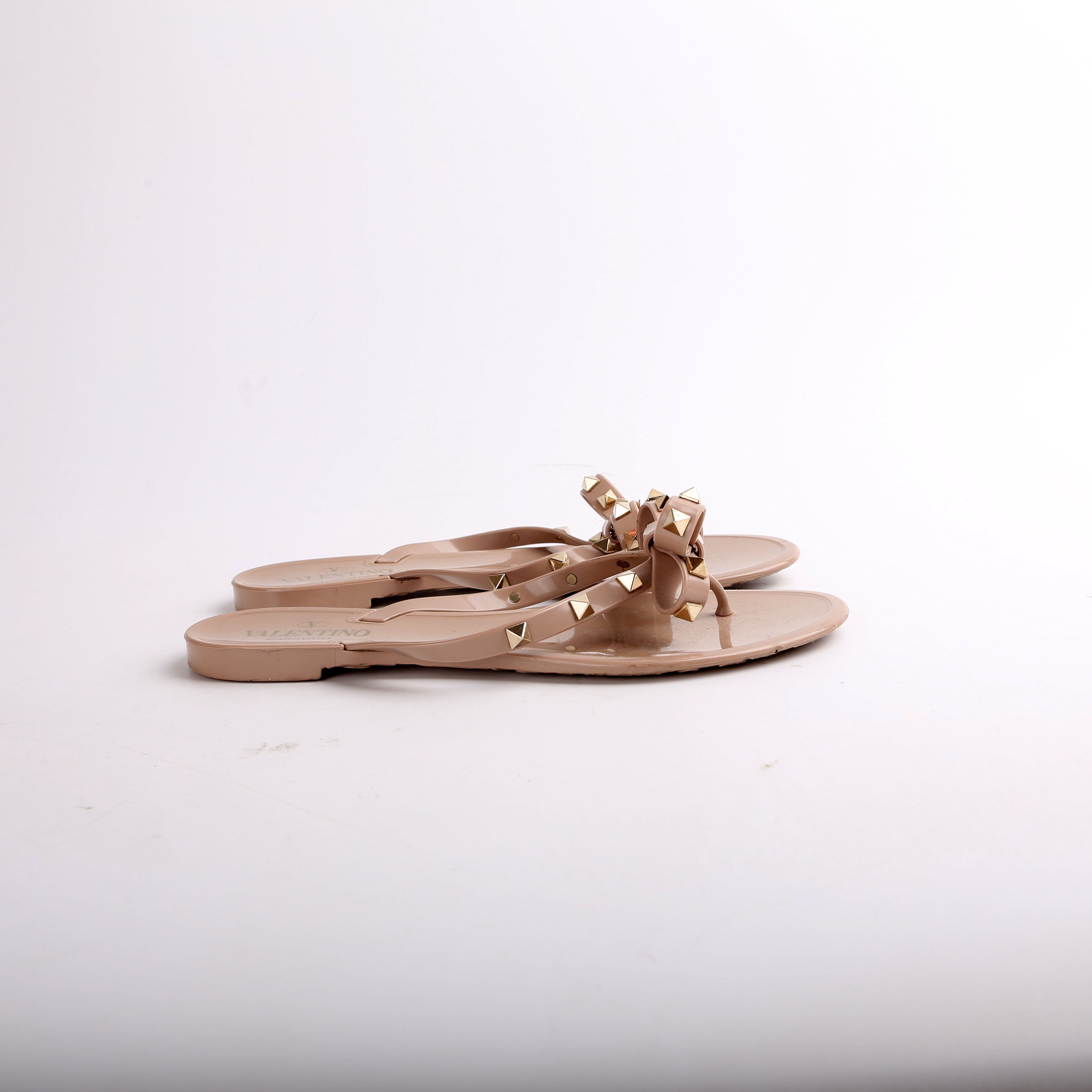Rockstud Jelly Flip Flops Size 39